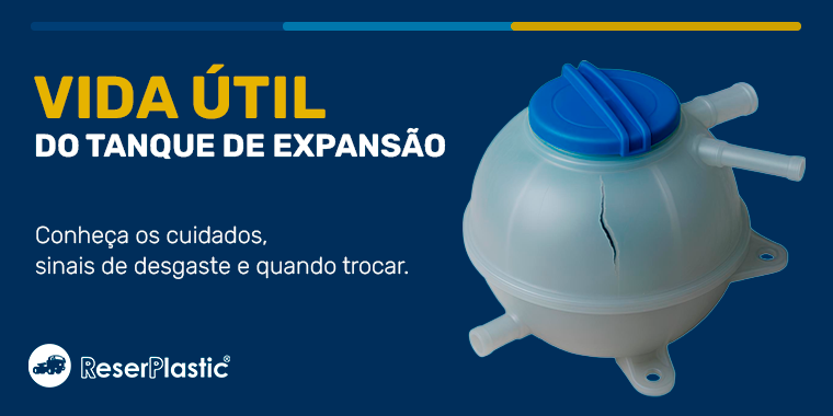 Tanque de expansão automotivo – vida útil e sinais de desgaste