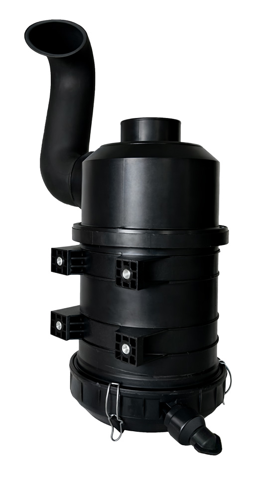 Filtro de ar Iveco Daily 2.8 sem elemento. Compatível 35-10, 40-12, 60-13. Euro 3 a partir chassi 8310156. Qualidade ReserPlastic.